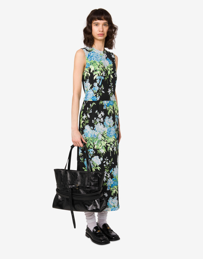 手提包Moschino Tie Me 黑色 Moschino 4