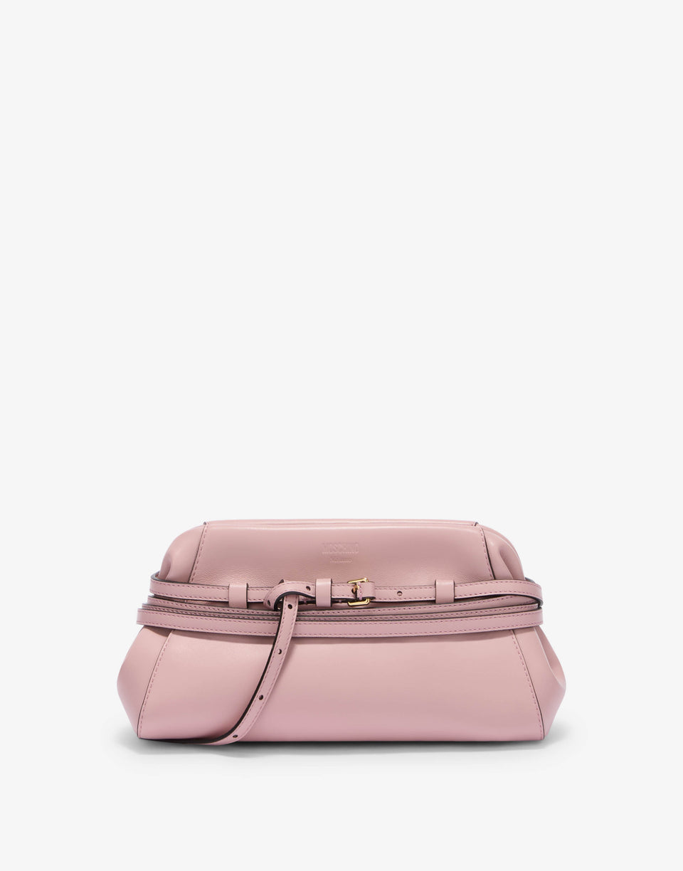Bolso de mano pequeño Moschino Tie Me Pink Moschino 0