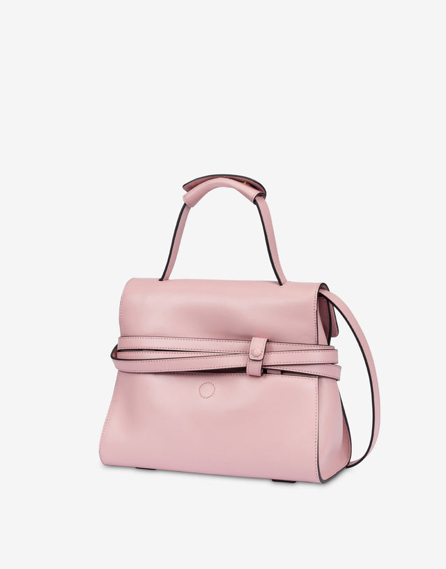Bolso de mano Moschino Tie Me de tamaño normal Pink Moschino 1