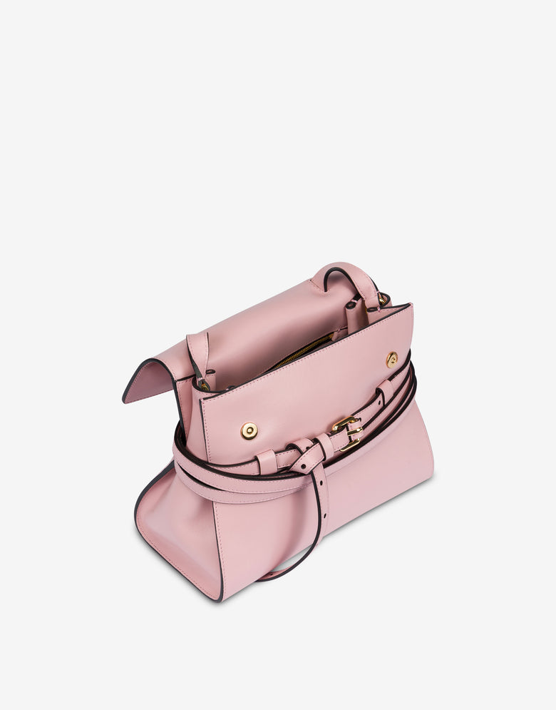 Moschino Tie Me Regular Handbag Pink Moschino 2