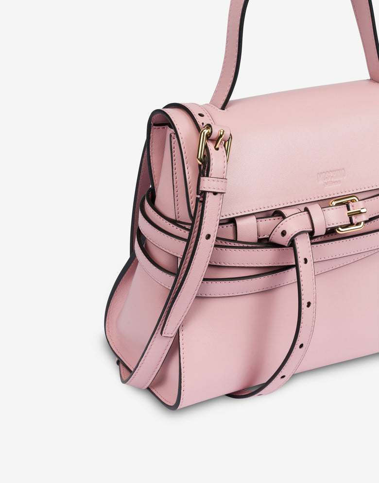 Moschino Tie Me Regular Handbag Pink Moschino 3