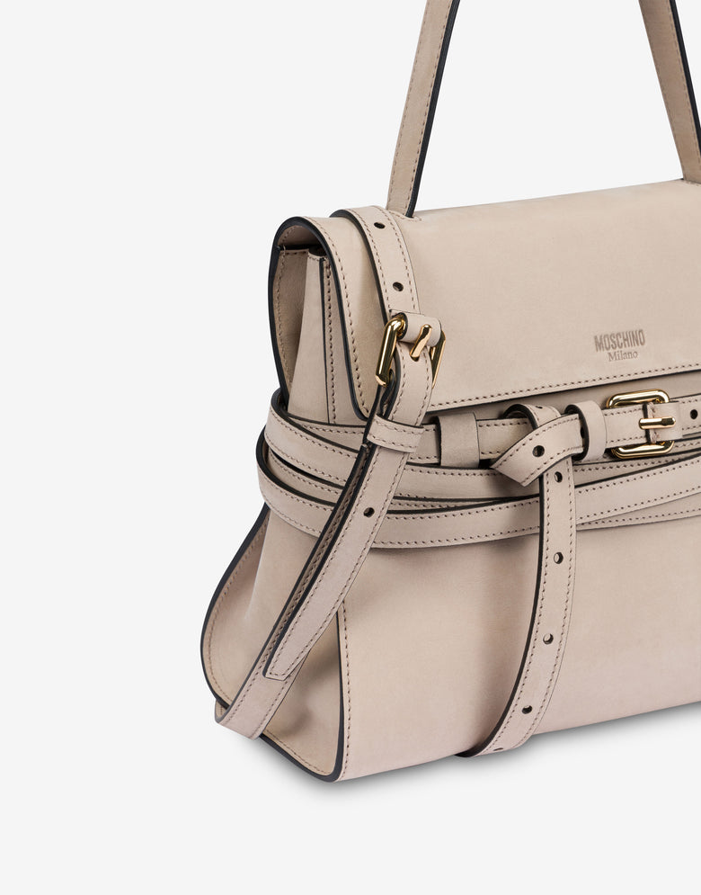 Moschino Tie Me Regular Handbag Grey Moschino 3