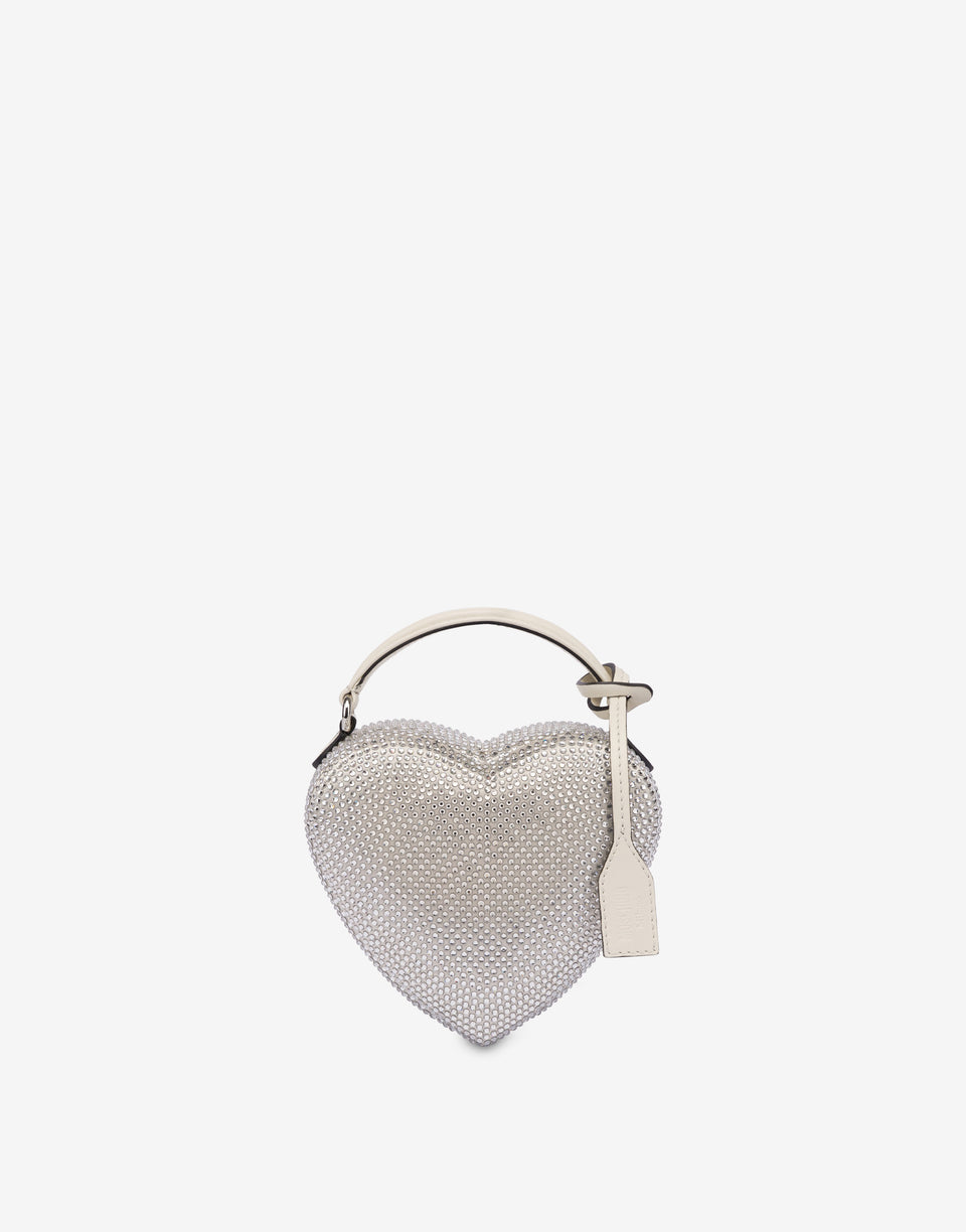 Mini bolso Love Me Plata Moschino 0
