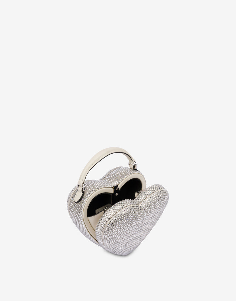 Mini bolso Love Me Plata Moschino 2