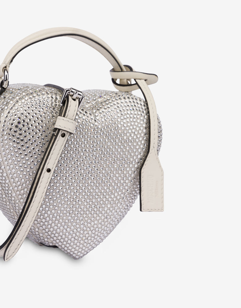 Mini bolso Love Me Plata Moschino 3