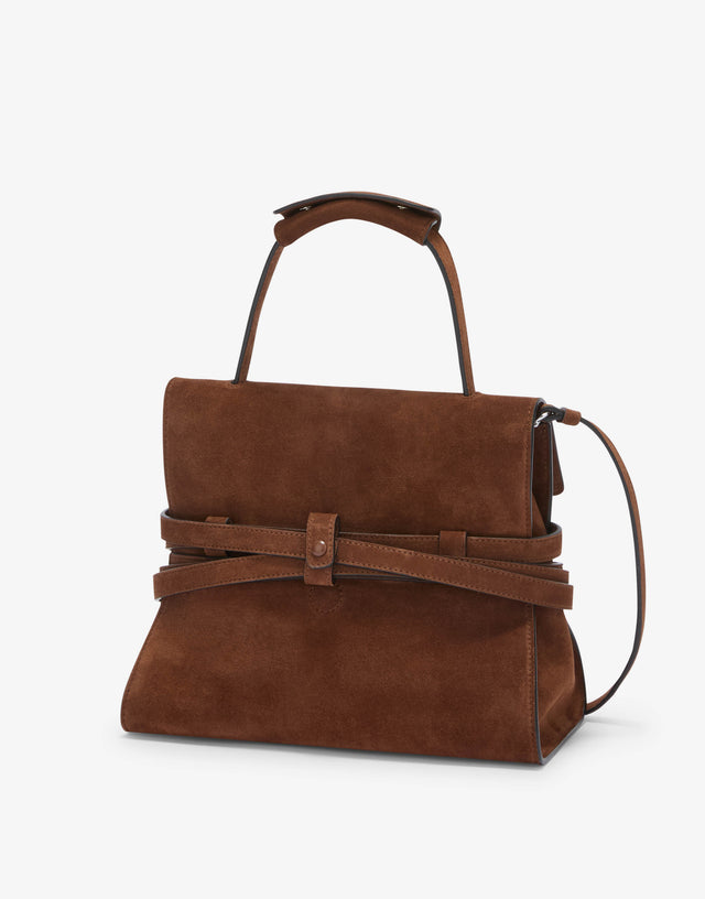 Moschino Tie Me Regular Handbag Brown Moschino 1