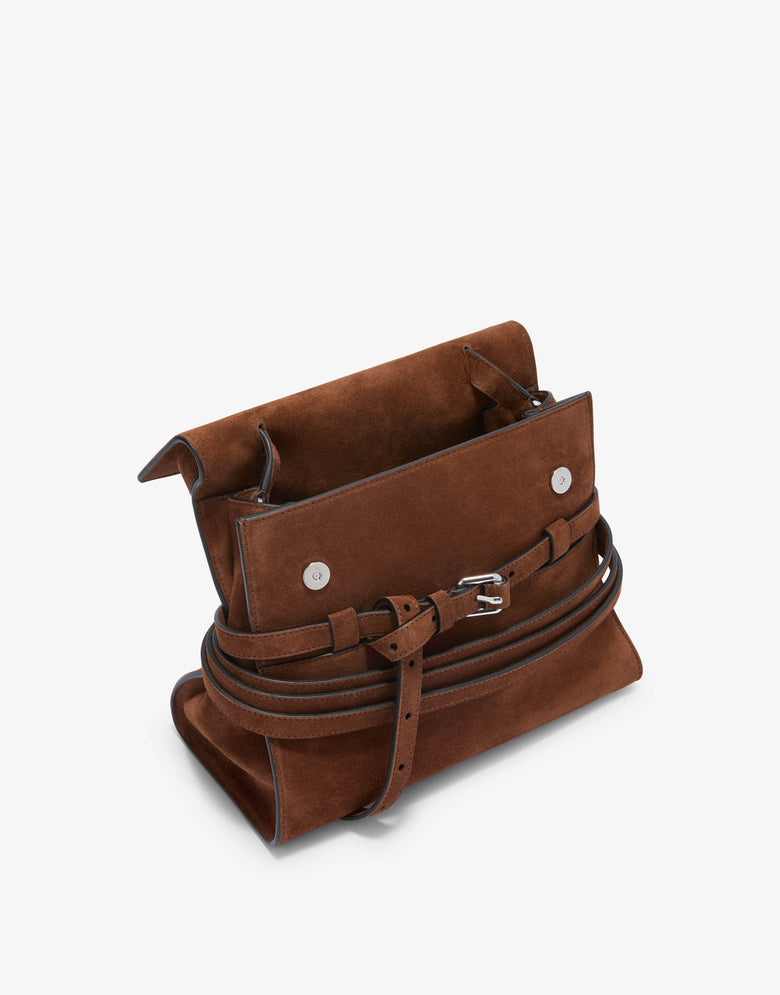 Moschino Tie Me Regular Handbag Brown Moschino 2