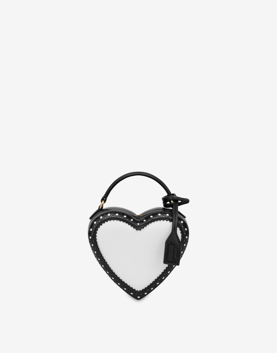 Mini handbag Love Me White Moschino 0