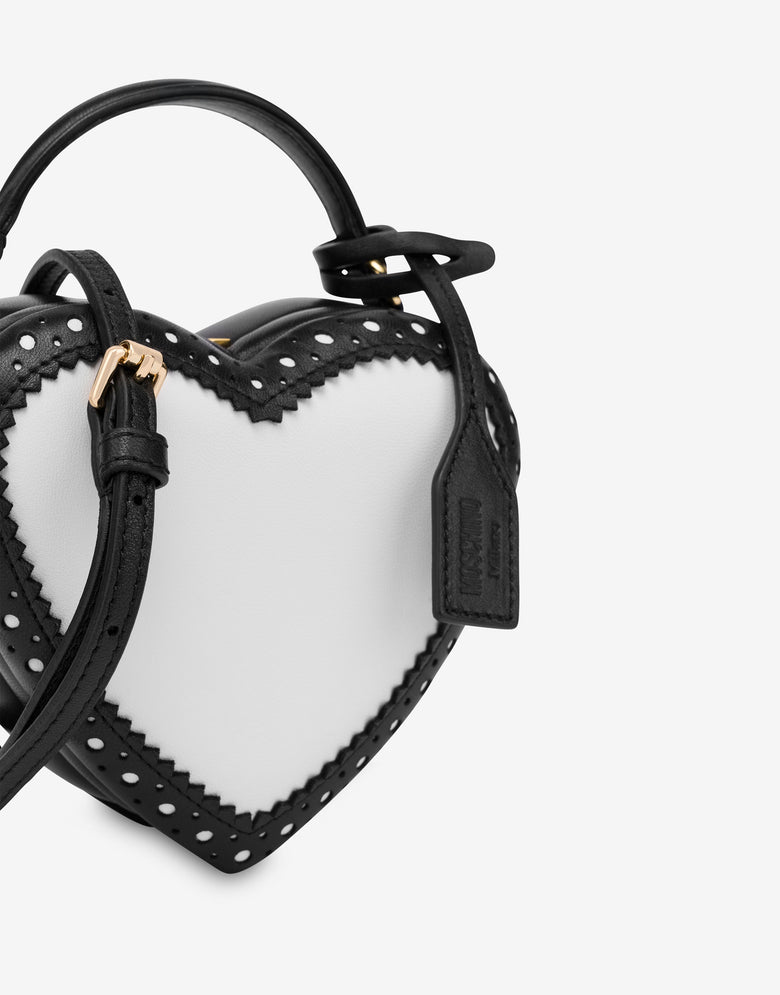 Mini handbag Love Me White Moschino 3