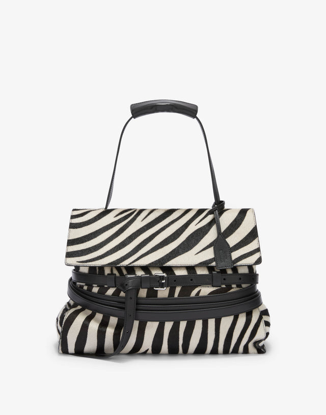 Bolso de mano mediano Moschino Tie Me Negro Moschino 0