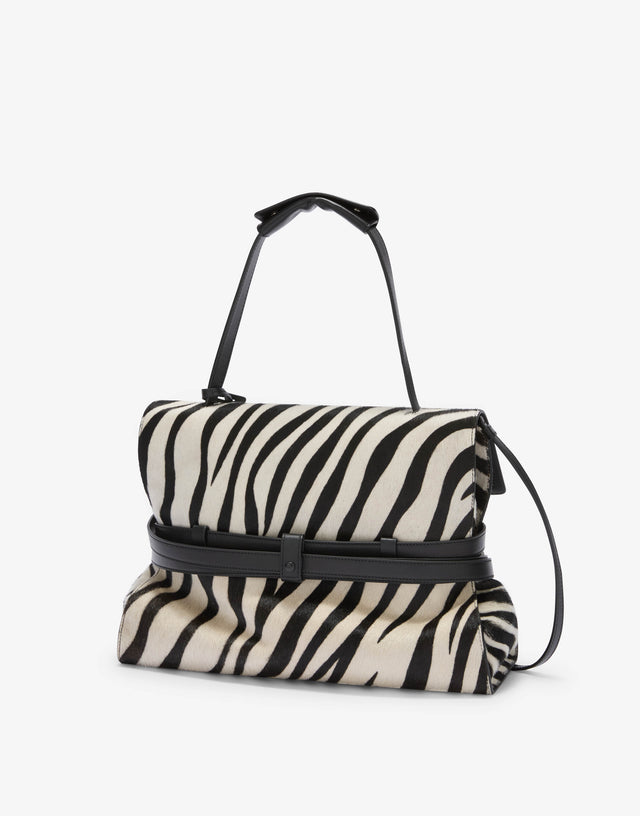 Bolso de mano mediano Moschino Tie Me Negro Moschino 1