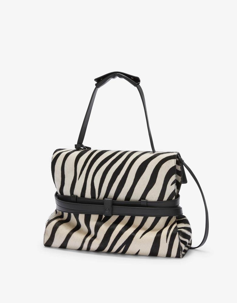 Bolso de mano mediano Moschino Tie Me Negro Moschino 1