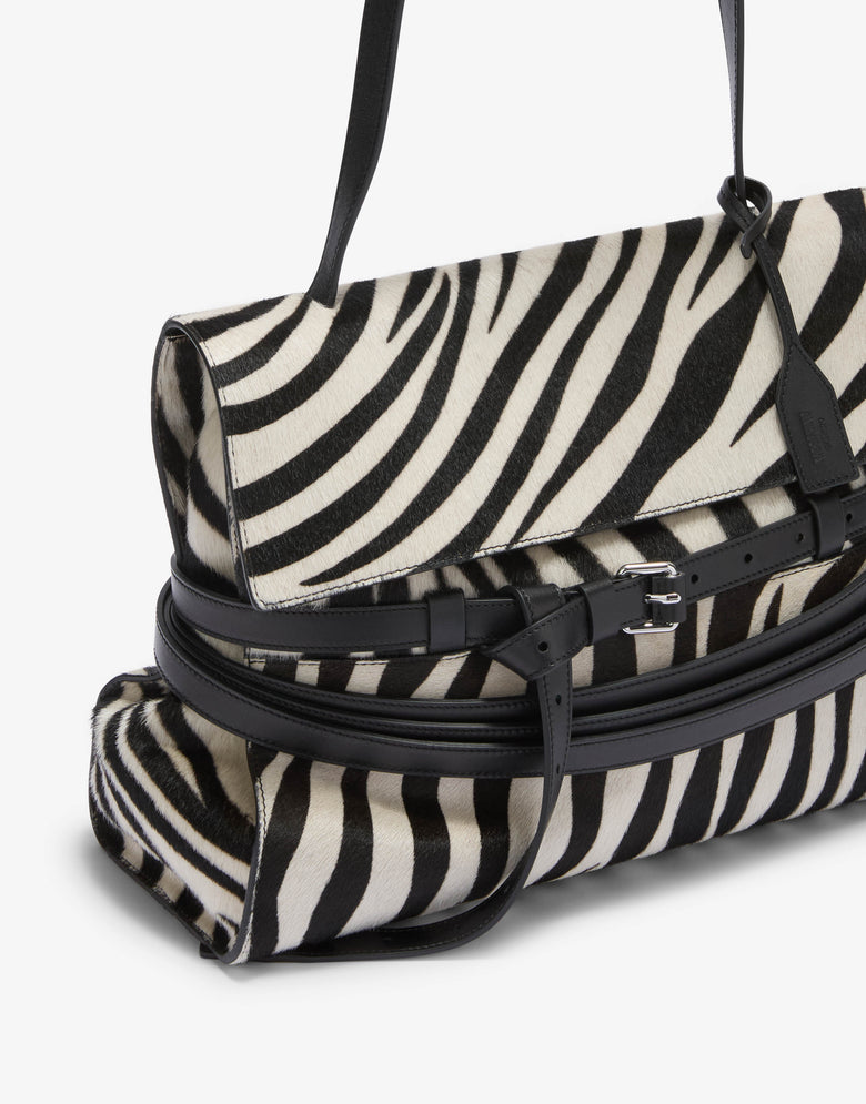 Bolso de mano mediano Moschino Tie Me Negro Moschino 3