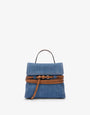 Bolso de mano pequeño Moschino Tie Me