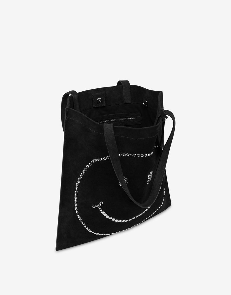 Smiley® Tote Bag Black Moschino 2