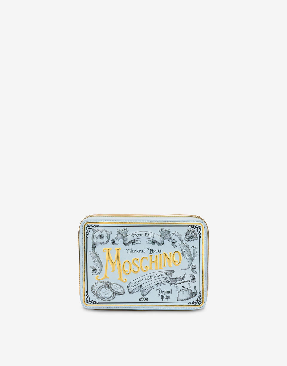 手拿包曲奇盒 淡蓝色 Moschino 0