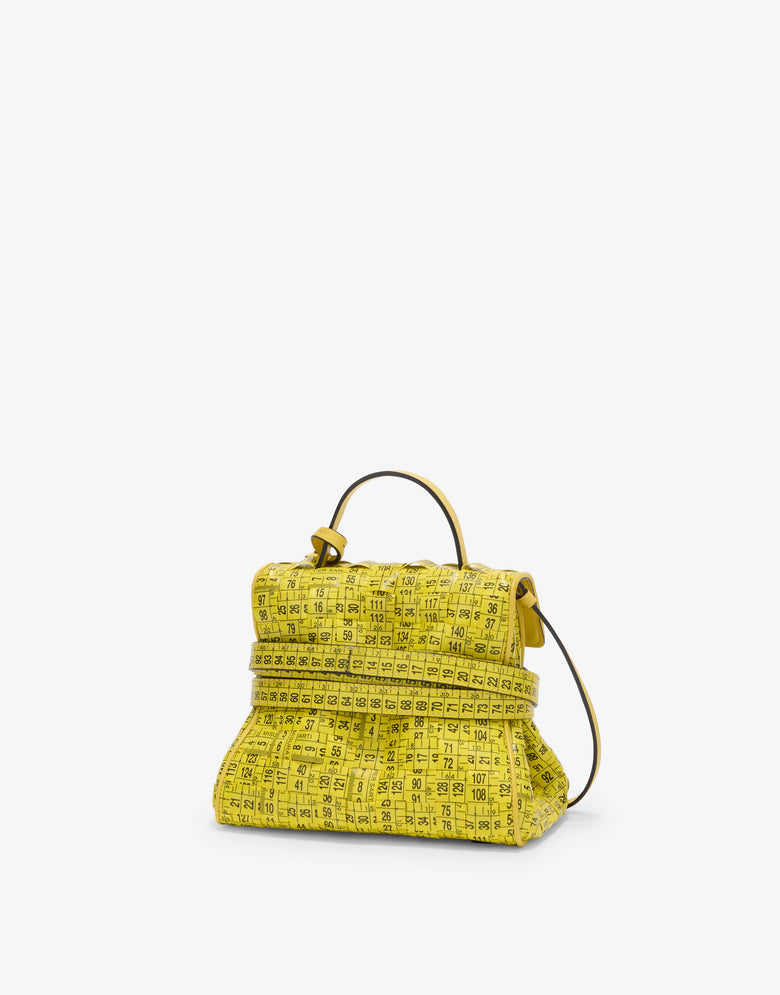 Moschino Tie Me Handbag Yellow Moschino 1