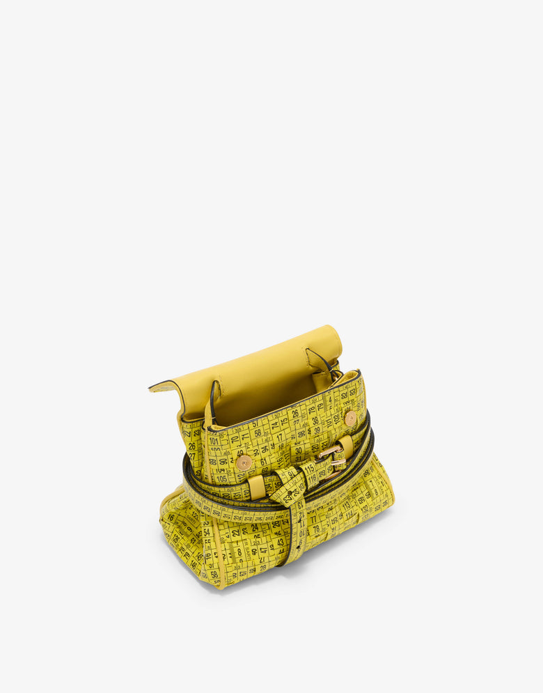 Moschino Tie Me Handbag Yellow Moschino 2
