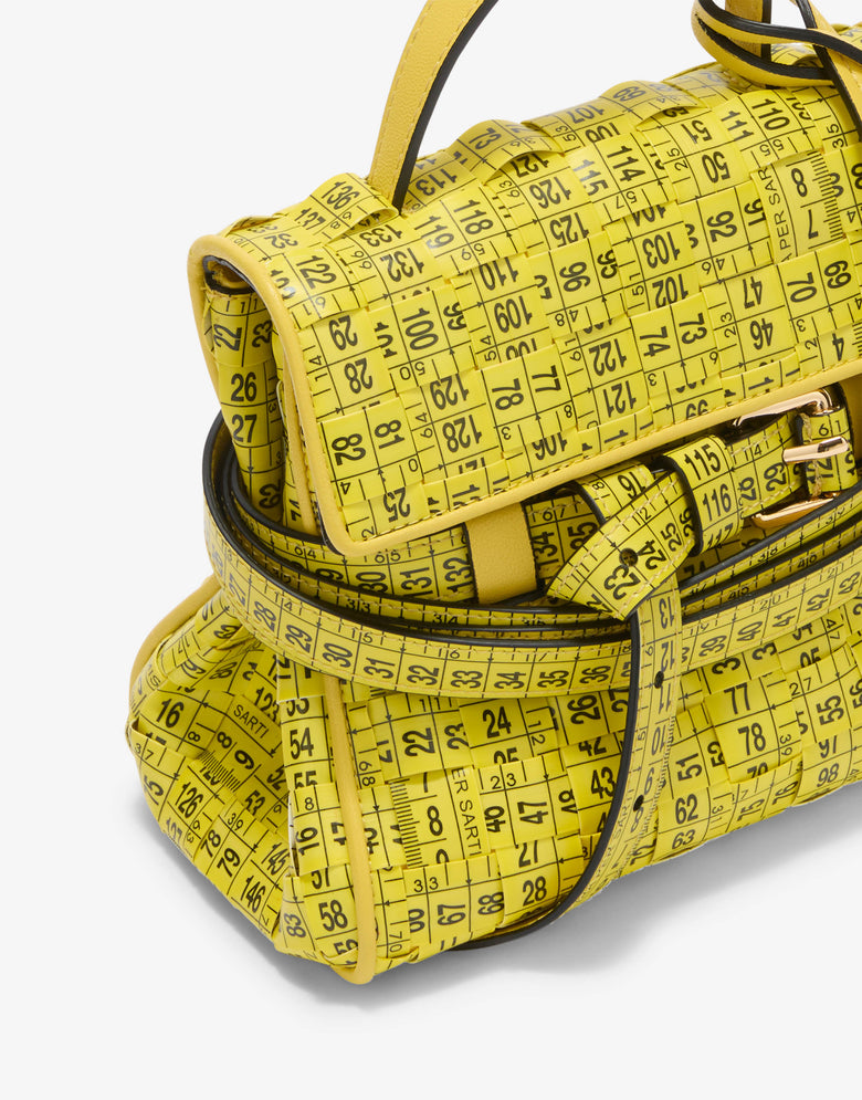 Moschino Tie Me Handbag Yellow Moschino 3
