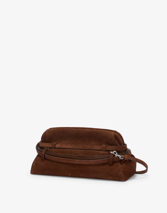 Bolso de mano Moschino Tie Me Brown Orange Moschino 1