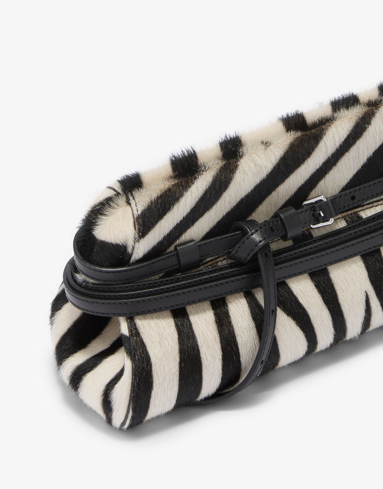 Moschino Tie Me Clutch Bag Black Moschino 3