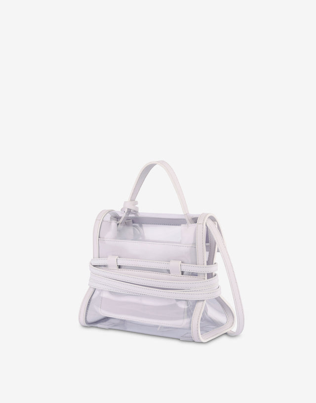 Moschino Tie Me 小手提包 透明 Moschino 1