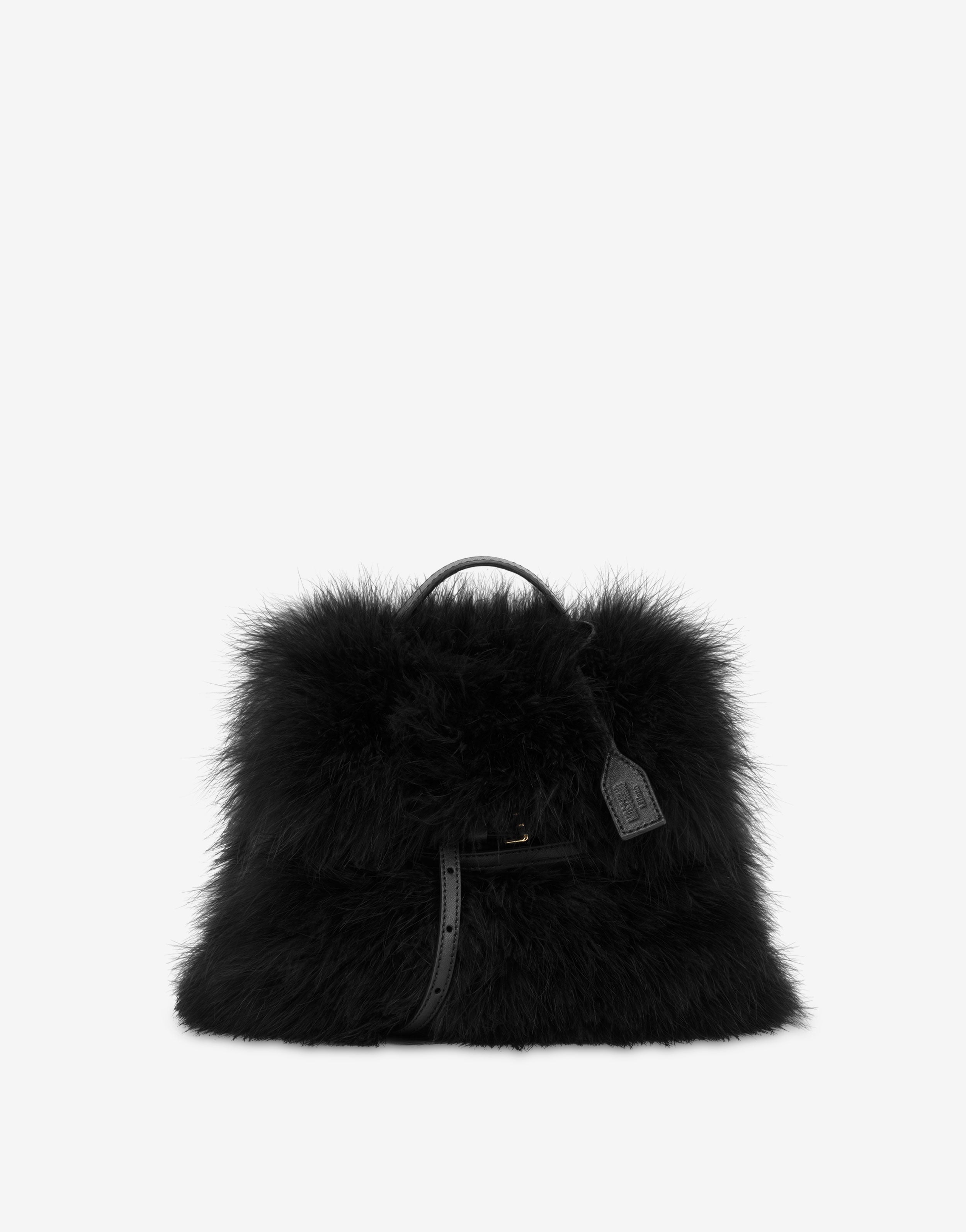 ☆最終SALE☆ MOSCHINO ブラックベルベットバッグ Moschino Tie Me Small Hand Bag | Moschino