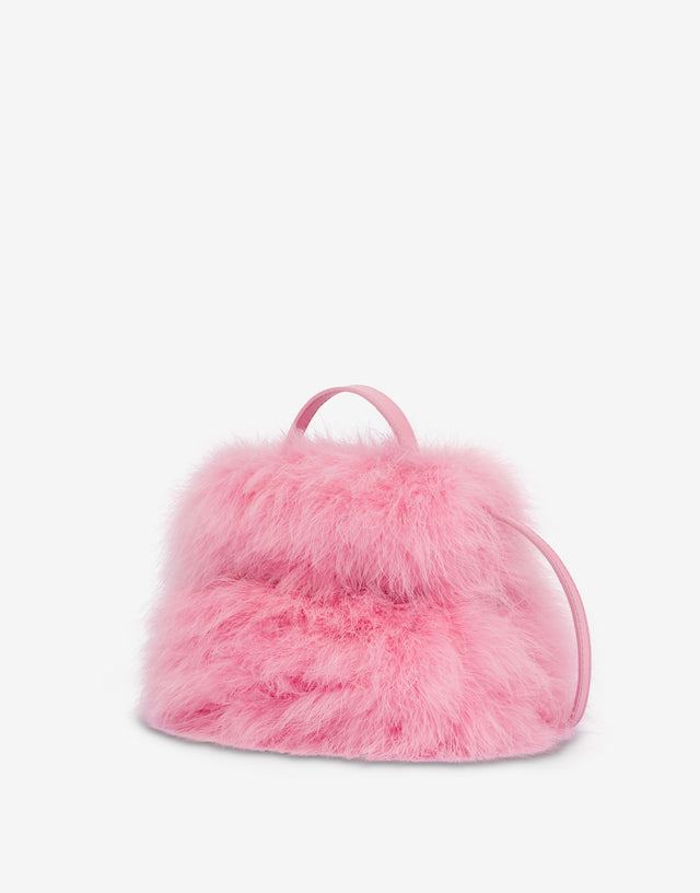 Bolso pequeño Moschino Tie Me Rosa pastel Moschino 1