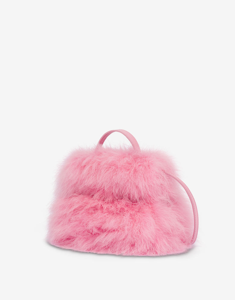 Moschino Tie Me Small Hand Bag Confetti pink Moschino 1