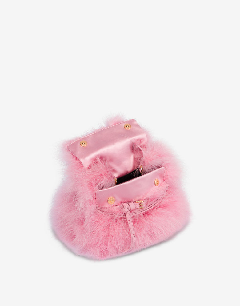 Moschino Tie Me Small Hand Bag Confetti pink Moschino 2