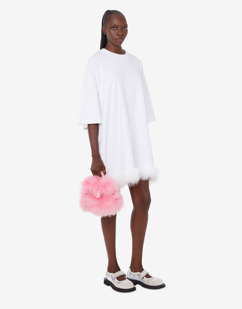 Moschino Tie Me Small Hand Bag Confetti pink Moschino 4