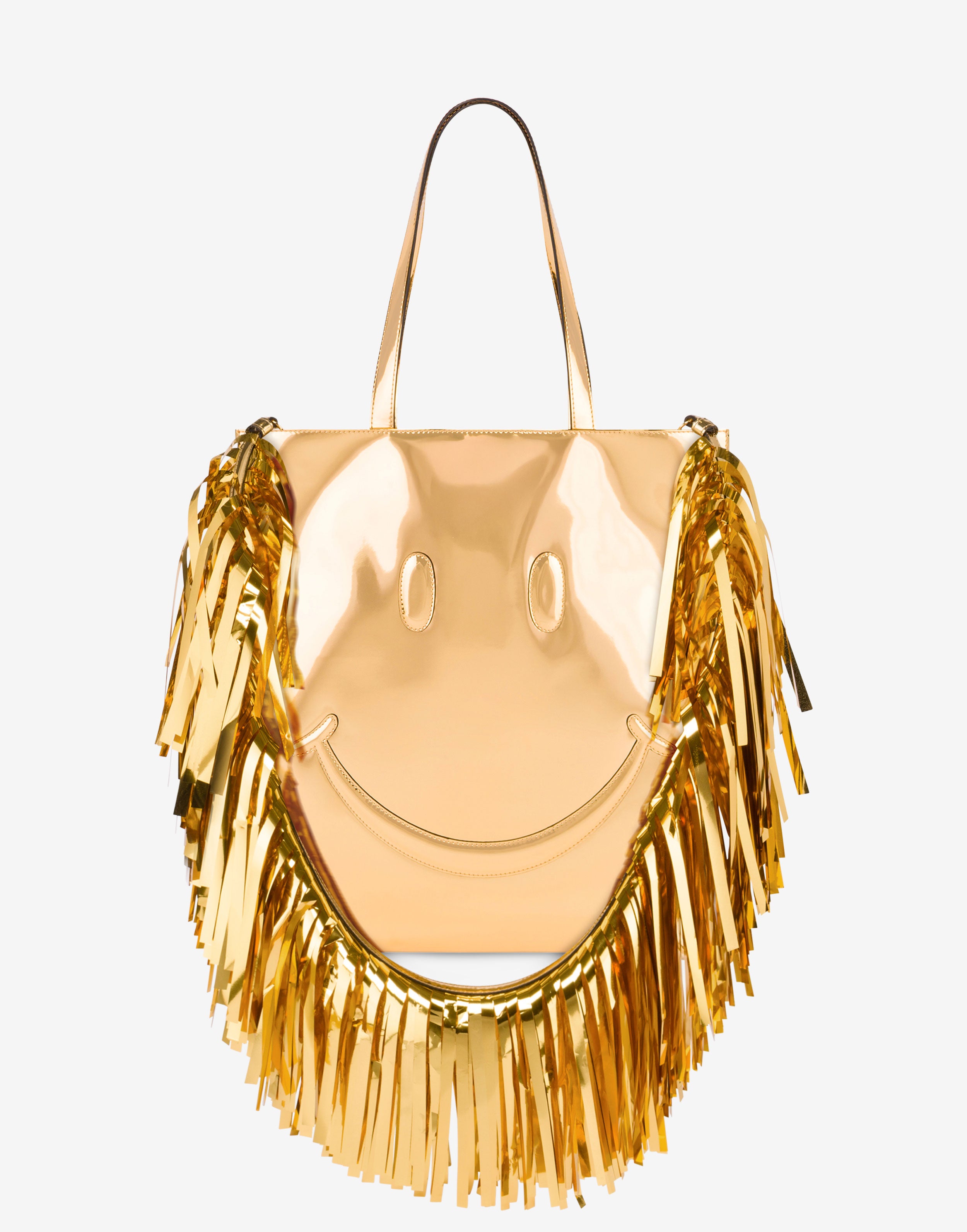 Smiley® 镜面效果手提包