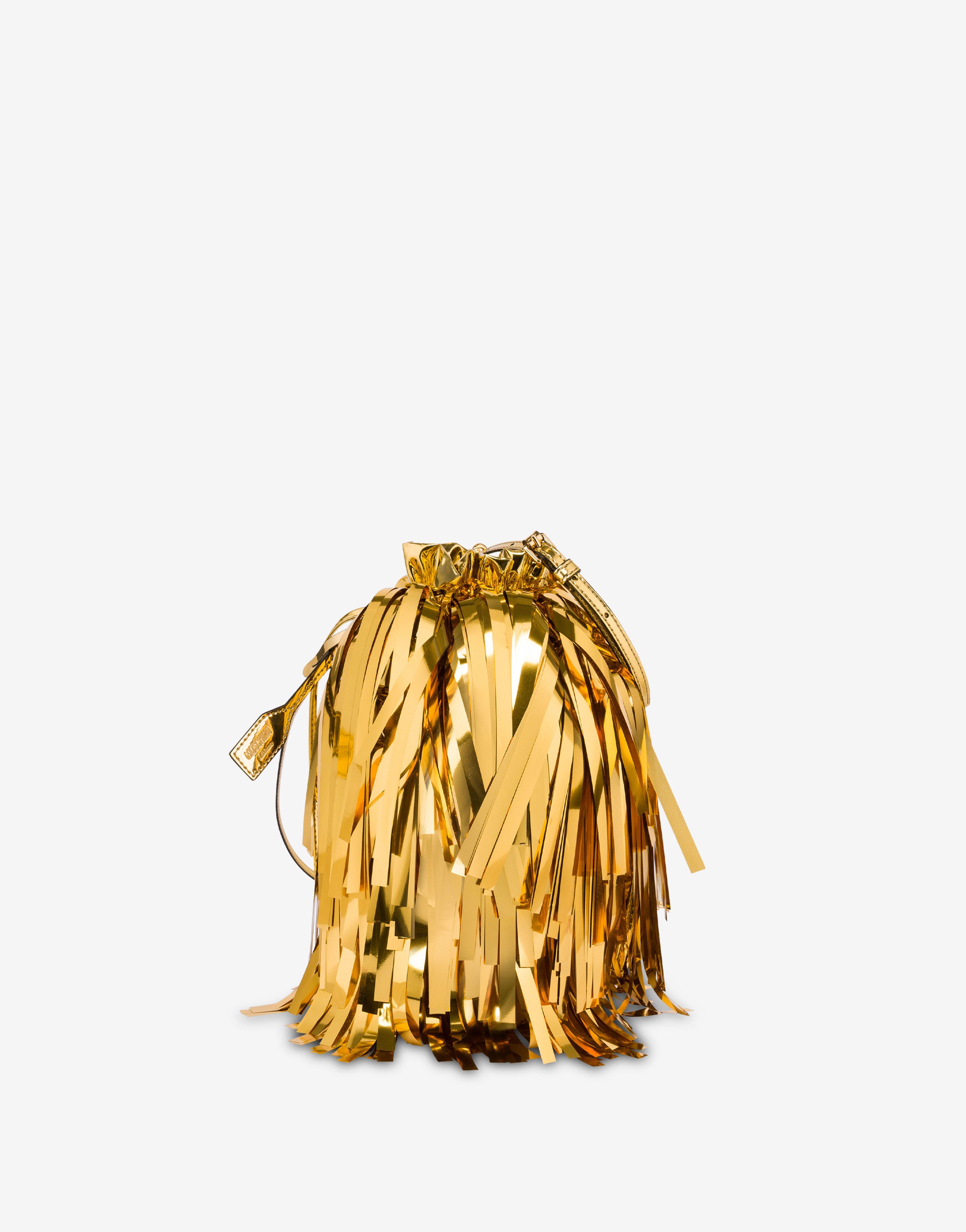 Mirror effect bucket bag | Moschino