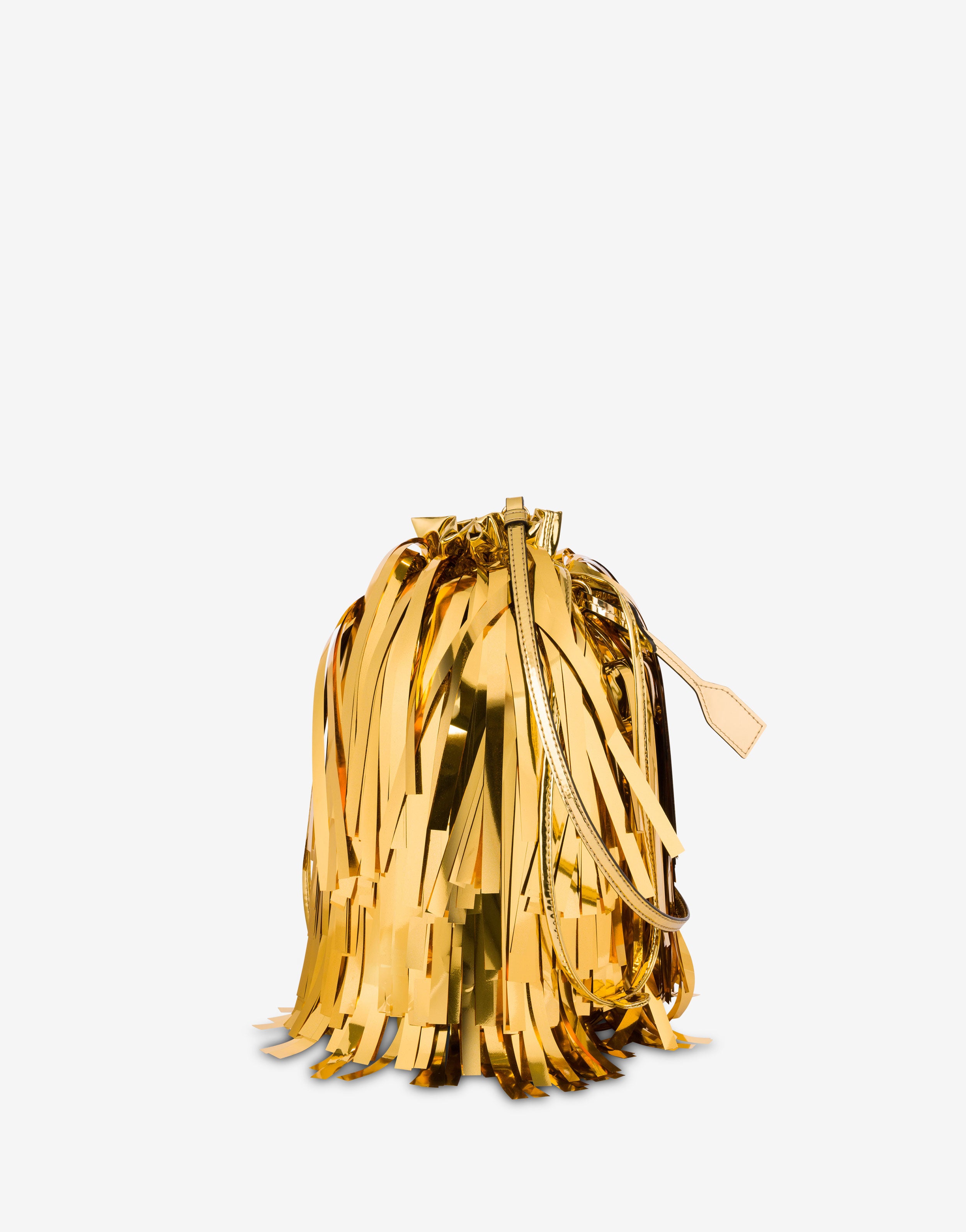 Mirror effect bucket bag | Moschino