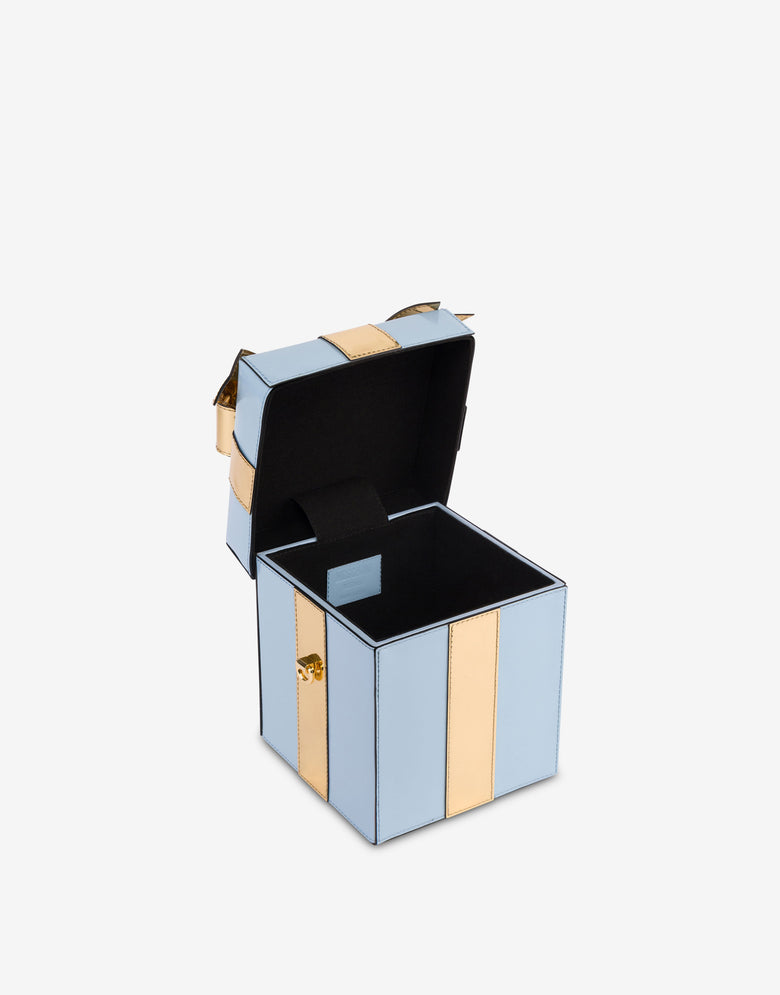 礼品盒包装袋 天蓝色 Moschino 2