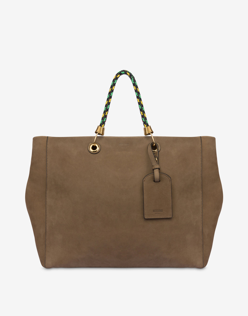 Comprador de cortezas Braided Cord Olive green Moschino 0