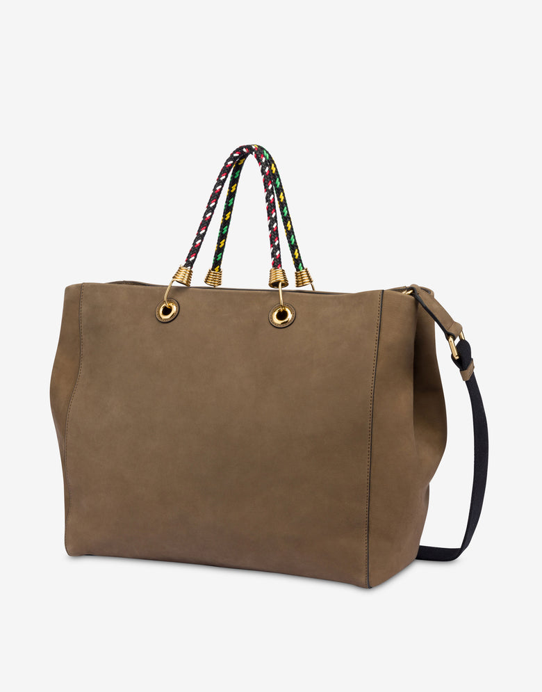 Comprador de cortezas Braided Cord Olive green Moschino 1
