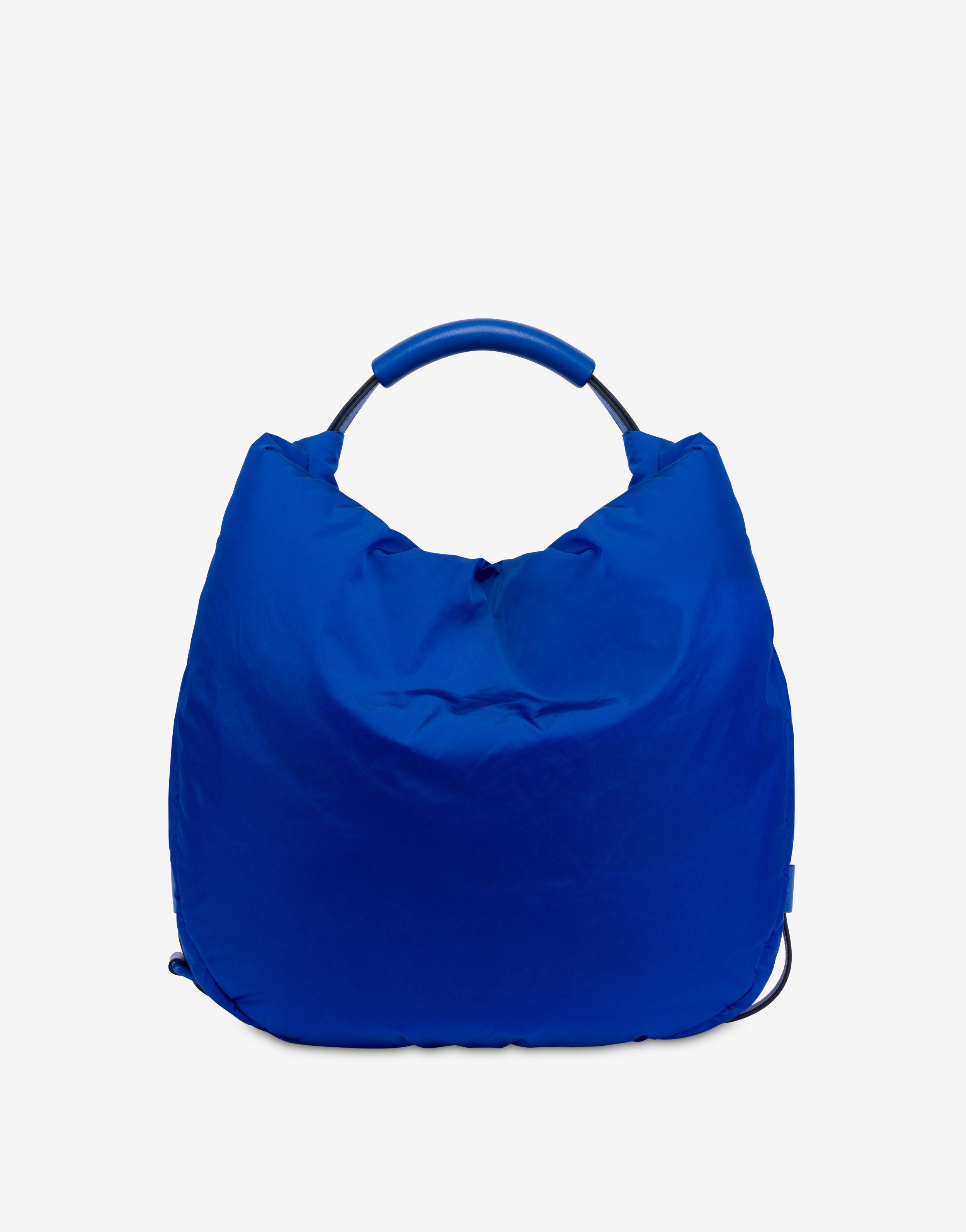 H&MOSCHINO パテントショルダー バッグ Moschino Handle Me medium hobo bag | Moschino