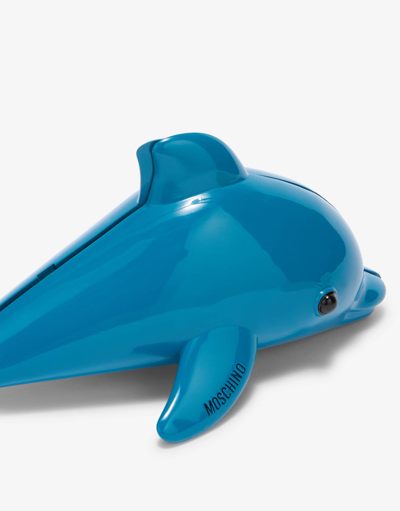 Dolphin Bag Turquoise Moschino 3