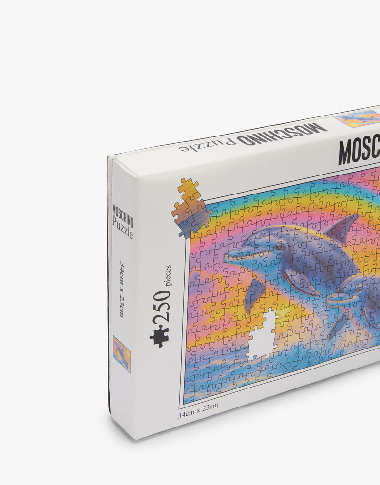 Bolso Puzzle Box Multicolor Moschino 3
