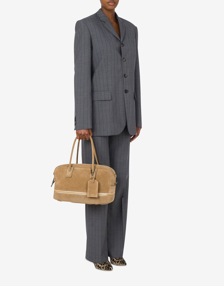 Folding bag a mano Beige Moschino 4