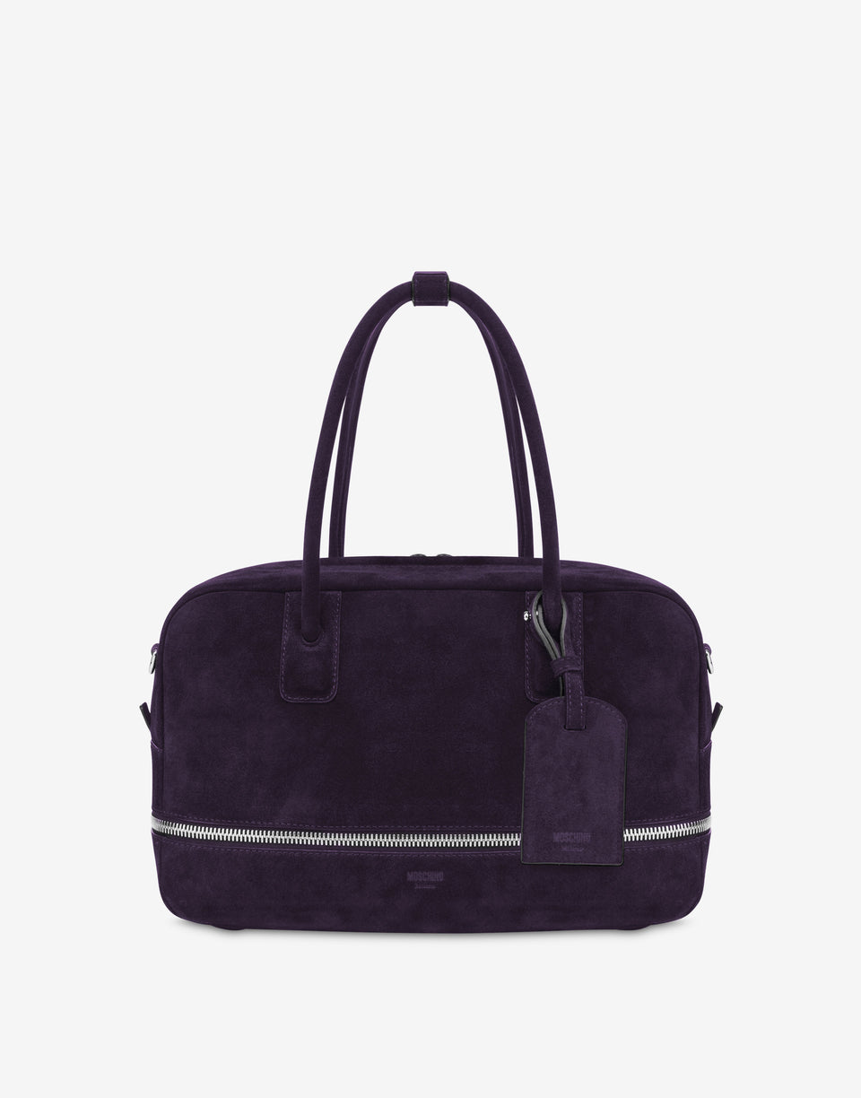Folding Handbag Deep purple Moschino 0