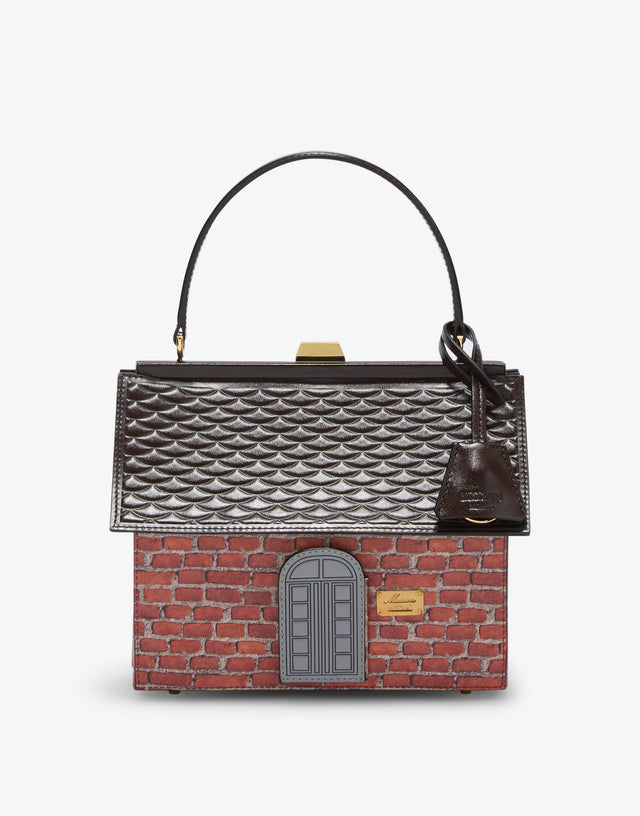 Bolso House Marrón Moschino 0