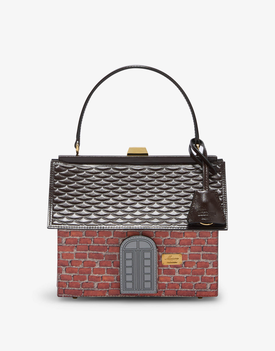 Bolso House Marrón Moschino 0