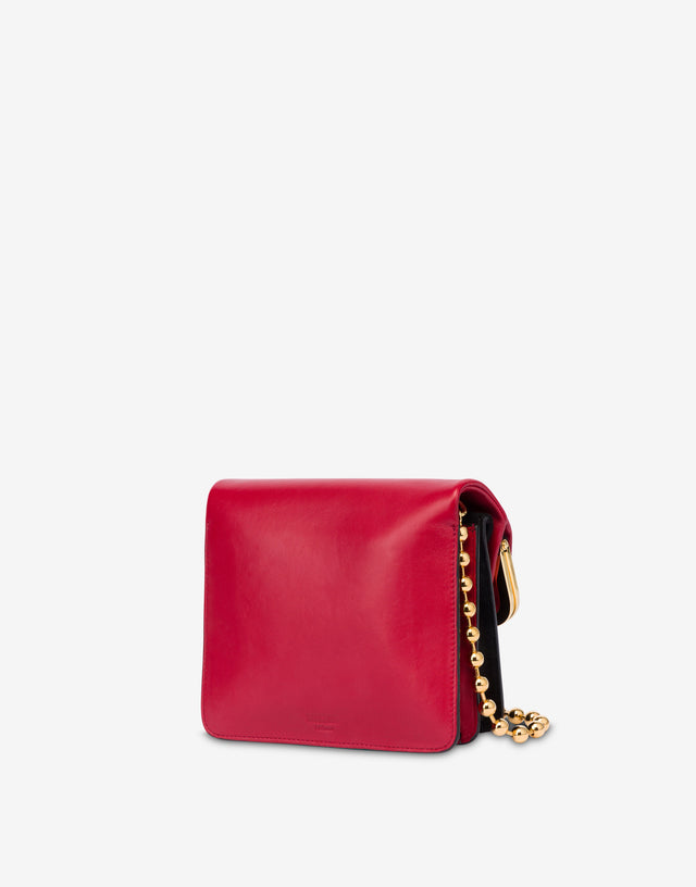 Double Shoulder Bag Red Moschino 1