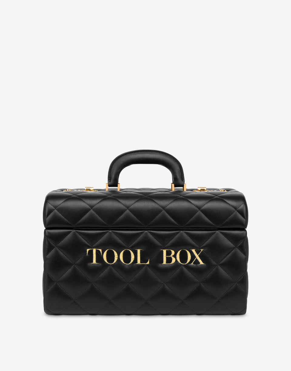 Tool Box Bag Black Moschino 0