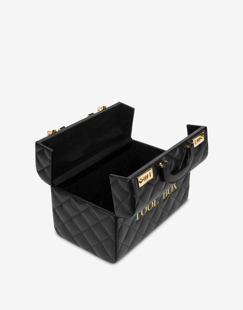 Tool Box Bag Black Moschino 2