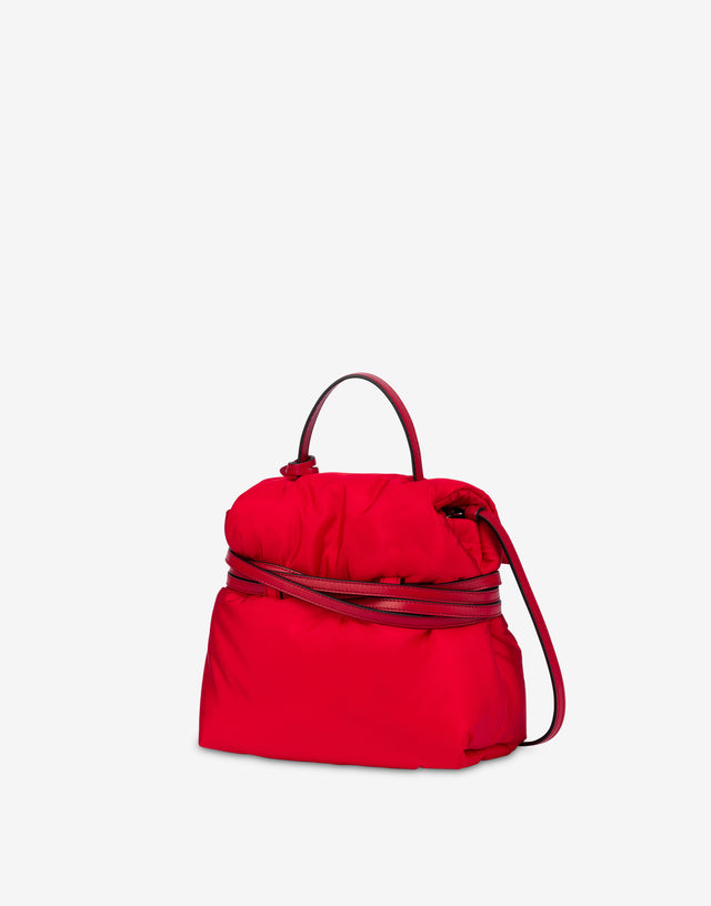 Bolso pequeño Moschino Tie Me Rojo Moschino 1