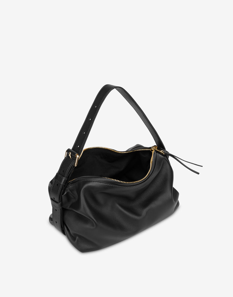 Moschino Tie Me Hobo Bag Black Moschino 2
