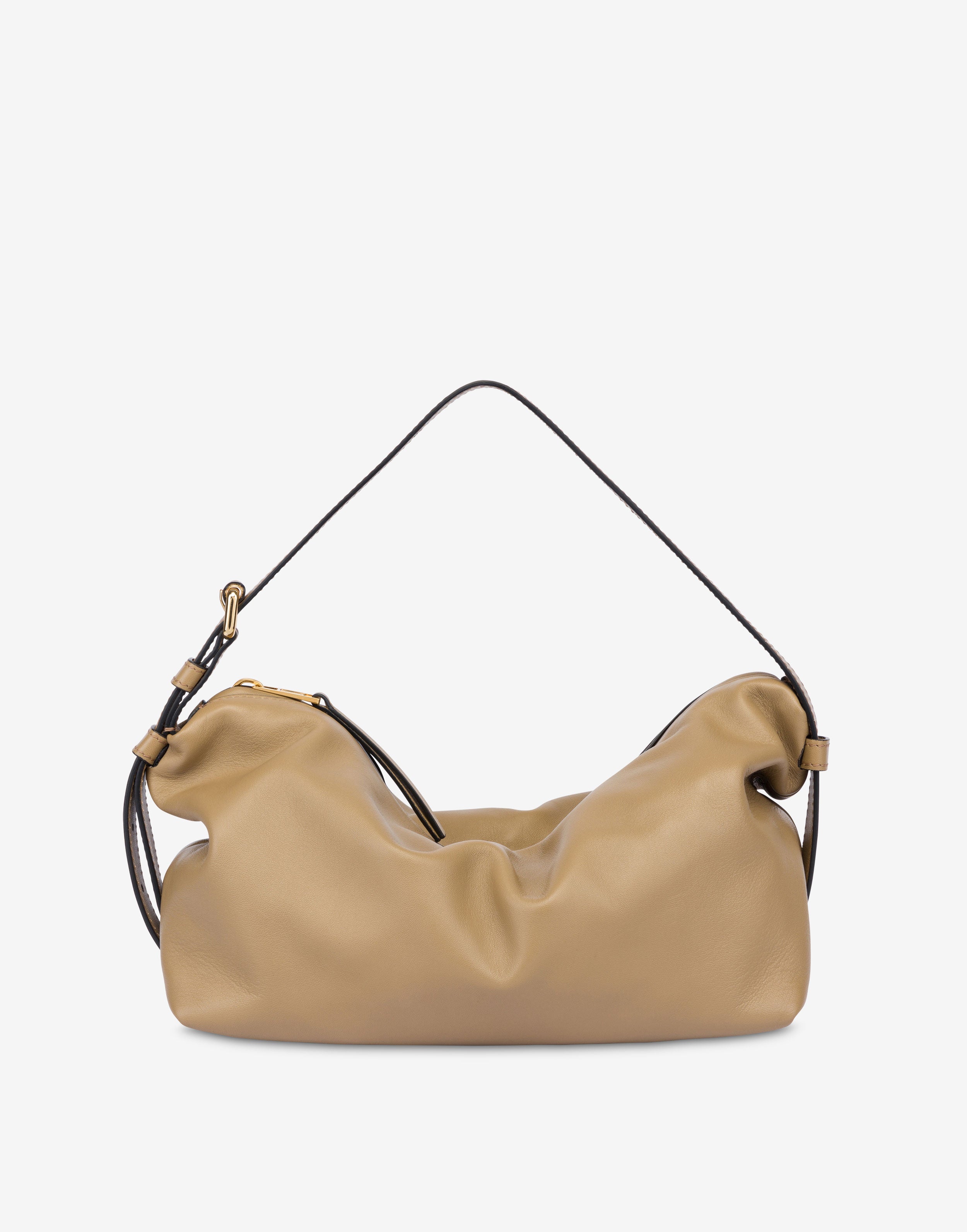Moschino US | Moschino Tie Me Bag: Jumbo, medium, and mini sizes